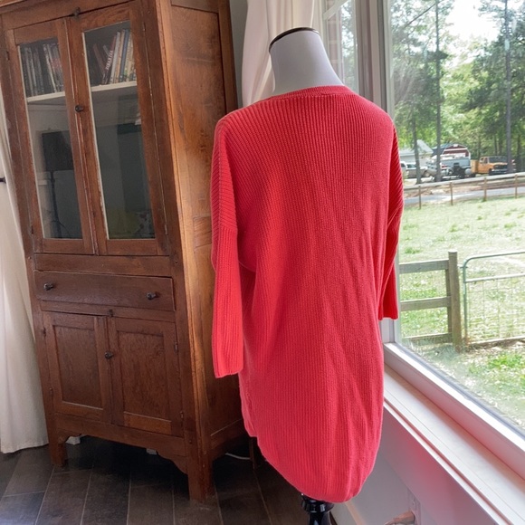 Express Coral Tunic Sweater, Size XS - Picture 3 of 6